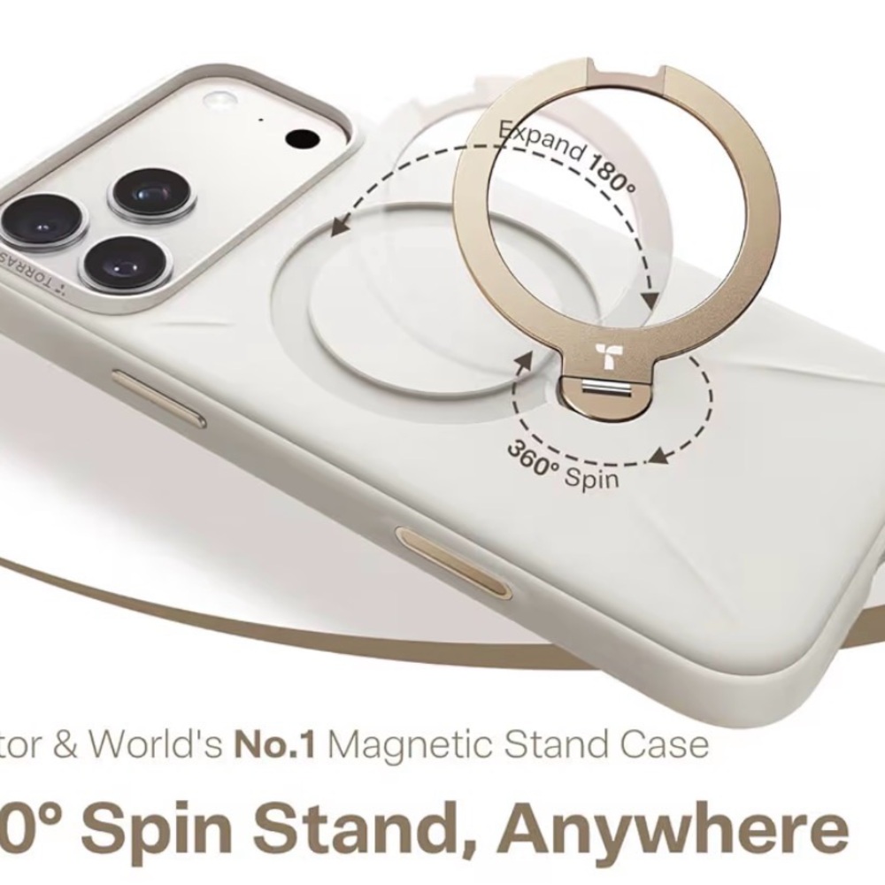 Torras Q3 Silicone 360 Spin for iPhone Air. New - Picture 3 of 4